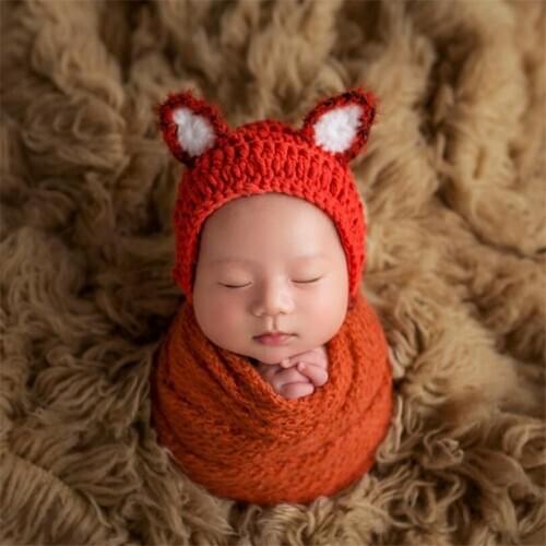 Vintage Newborn Faux Fur Rug Photo Prop Curly Wool Felted Fuzzy Blanket Basket Stuffed Beanbag Cover Layer Backdrop Photography