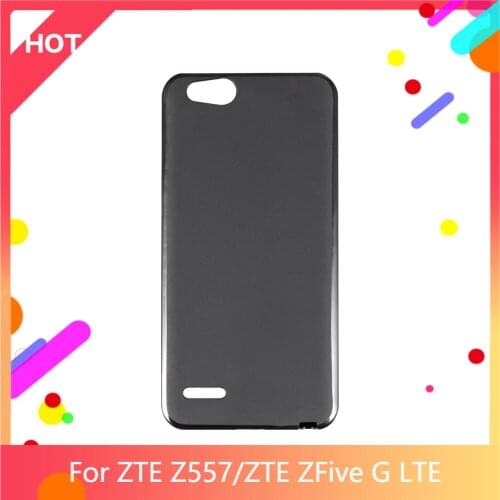 Z557 Case Matte Soft Silicone TPU Back Cover For ZTE ZFive G LTE Phone Case Slim shockproof