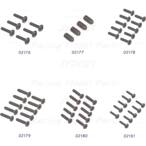 02176 02177 02178 02179 02180 02181 Screw RC HSP For 1/10 Original Part Buggy/Truck/Car, For a variety of models