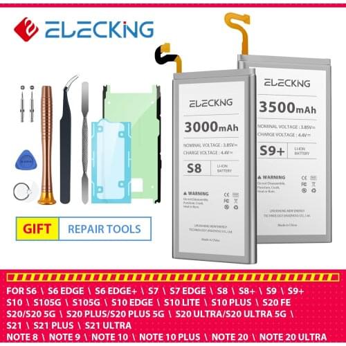 Smartphones Battery For Samsung Galaxy S7 S8 S8 Plus S9 S9 Plus Original High Capacity Bateria 3000-3500mAh Replacement Batterie