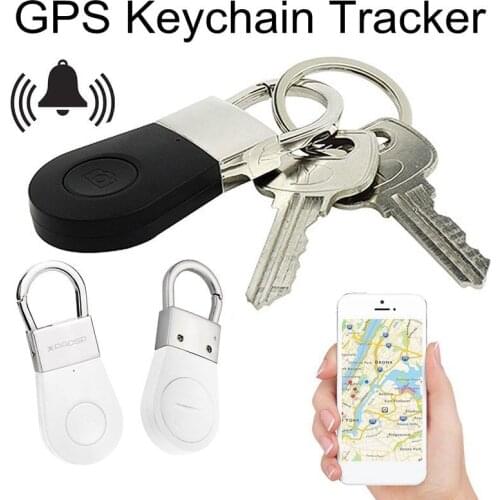 Wireless GPS Keychain Tracker R2 Bluetooth Locator Anti-Lost Alarm Selfie Shutter Smart Key Finder Child Pet Protection Device