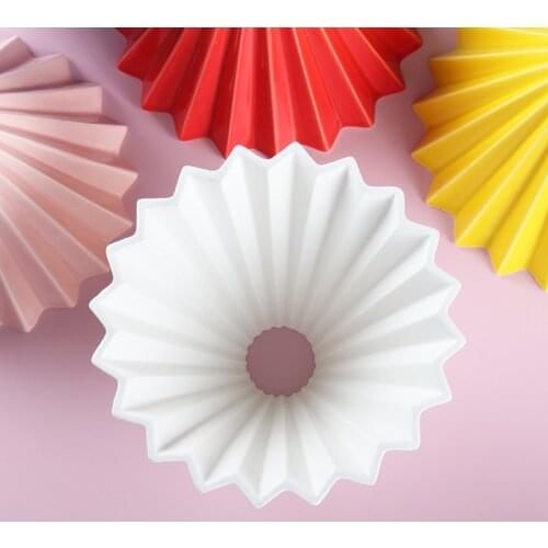 Exquisite Permanent Coffee Filter Dripper 1~4 People Use Coffee Hand Punching Tool Gift Set Coffee Filter