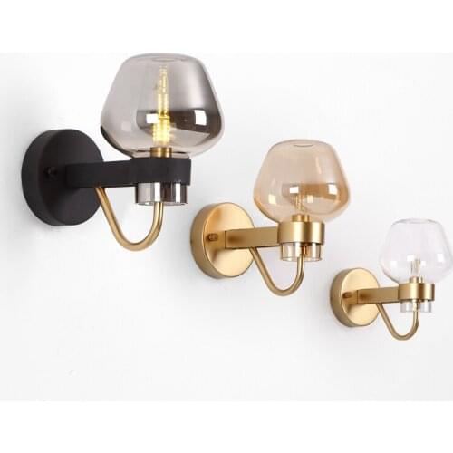 Creative living room TV background bedroom bedside office aisle stair light wall sonce bra muitl heads LED wall lamp wall light