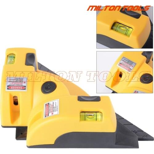 Factory-outlet Right angle 90 degree square Laser Level tool Laser line Measurement scale gauge infrared foot level protractor