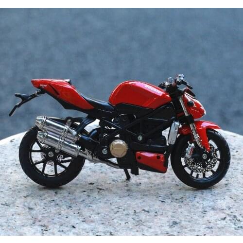 Maisto 1:18 DUCATI Mod. STREETFIGHTER S Metal Motorcycle Diecast Bike Car Model Toy Collection Mini Moto Gift