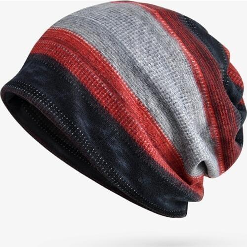 Fashion Bonnet Hat Scarf For Men And Women Autumn Knitted Running Beanies Spring Casual Soft Turban Hats Hip Hop Beanie Cap