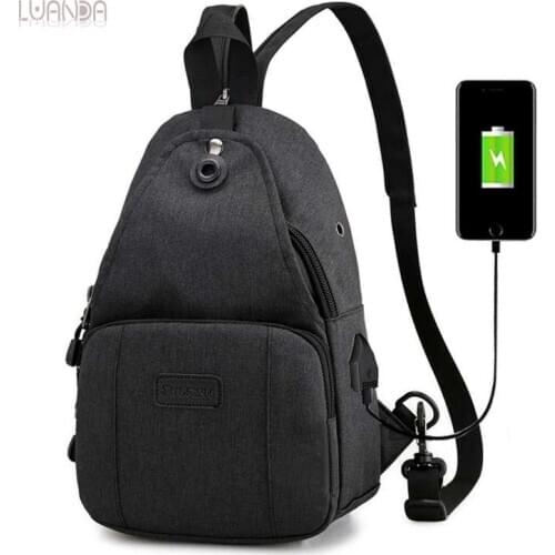 Fashion USB Charging External Oxford Unisex Backpacks High Quality School Backpack For Teenage Simple Student Shoulder bags