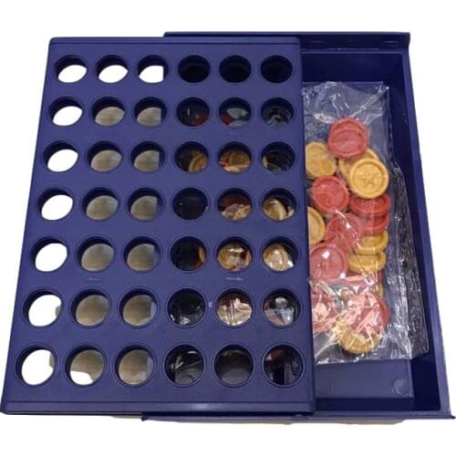 Kids Board Game 1 Set Connect 4 In A Line Board Game Child Educational Table Games Toys for Kid Adult Funny Chess Board Game