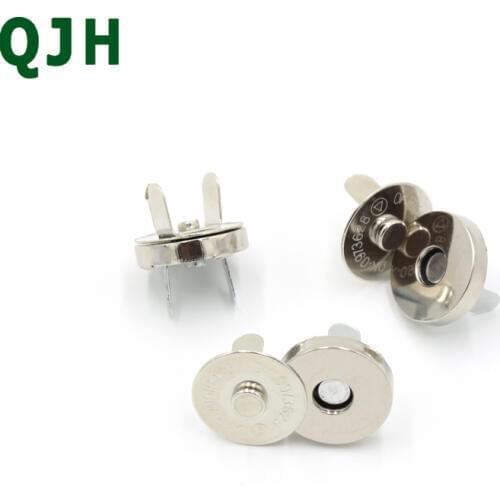 5set Magnetic Snap Fasteners Clasps Buttons Handbag Purse Wallet Sewing leather DIY 18mm 20mm hidden metal Snap button