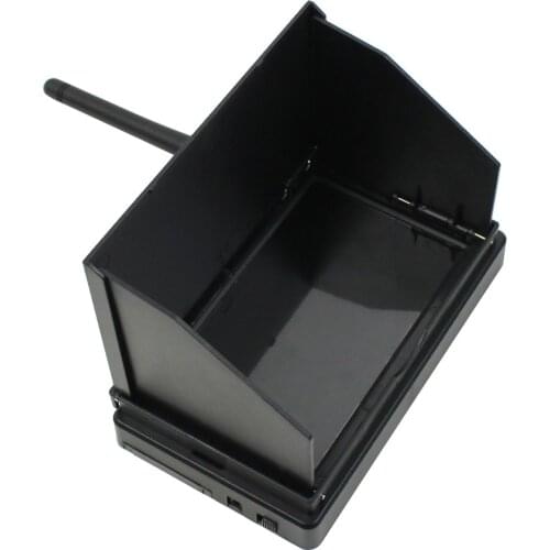 5.8G 48CH 4.3 Inch LCD 480x22 pixels 16:9 NTSC / PAL FPV Reciever Monitor Auto Search With OSD Build-in Battery