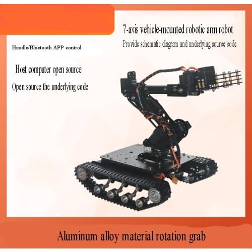 Handle Control Of 7-Axis Vehicle Mounted Mechanical Arm Damper Tank All-Metal Industrial Robot Model