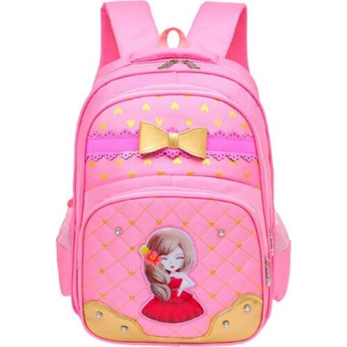 2020 Girls School Bags Children Nylon Backpack Primary Book Bag Girl Schoolbook Pack Free Shipping D296