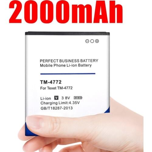 Grade Smart Phone Replacement Battery Fit For TEXET TM-4772 TM 4772 TM4772