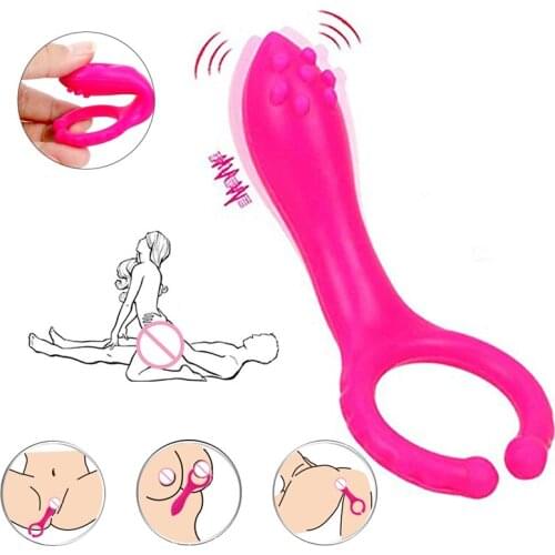 G Spot Clitoris Stimulator Dildo Anal Butt Plug Vibrator Nipple Masturbate Vagina Vibrator Sex Toys For Women Anal Plug