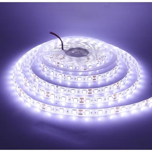 5050 LED Strip DC 12V 24V RGB RGBW RGBCCT White / Warm White IP21 IP65 IP67 60leds/m Flexible Tape LED Light Lamp 5m