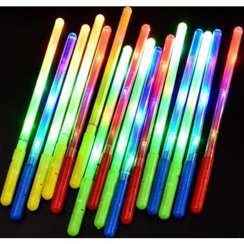 Glowing Stick 35cm Small LED Party Light Sticks Neon For Birthday Party Concert Wedding Celebration Festival Decoration Supplies