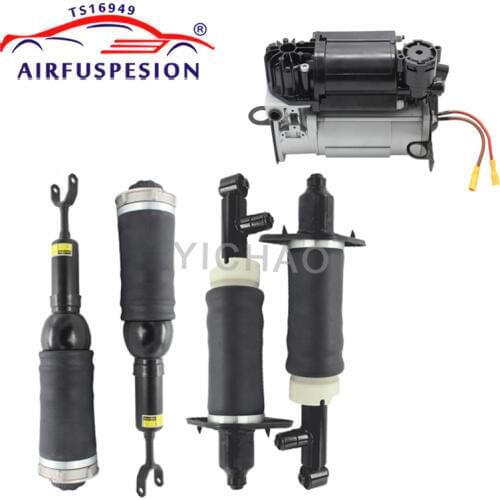 4Pcs Air Suspension Shock Strut + 1pc Compressor For Audi A6 C5 4B Allroad 4Z7616051B 4Z7616051D 4Z7616051A 4Z7616007A