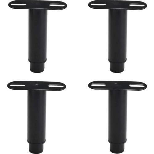 4pcs T-shaped telescopic furniture feet tatami bed support legs adjustment furniture feet Bed Square Tube Frame Bracket legs