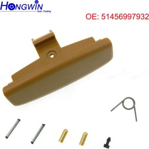 51456997932 Car Inner Storage Left Drive Side Glove Box Lid Cover Lock Hole Handle Compartment For BMW G38 5 Series 2017