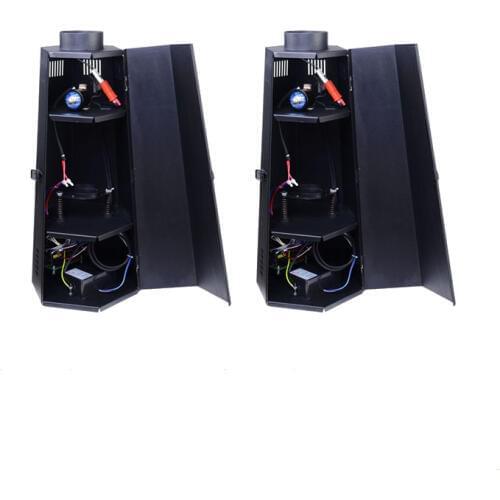 Free shipping 2pcs/lot show flame projector DMX512 Stage Special Effect hexagon liquified petroleum gas spray fire machine