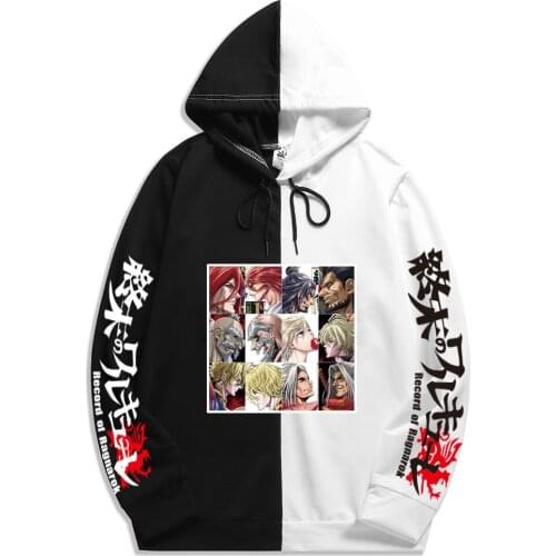 2021 hot Japanese Anime Record of Ragnarok autumn new pattern fashion cross border Men hoodie and Men sweatshirt