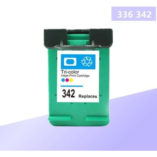 Ink Cartridge 336 342 Replacement for hp336 for hp342 for hp Deskjet 5440 PSC1510 Photosmart 1500 C3100 C3180 D5420 6310 printer
