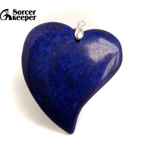 Mens Bijoux Blue Lapis Lazuli Beads Necklaces & Pendants Natural Stones Beads for Jewelry Making Accessories Womens Gift BE042