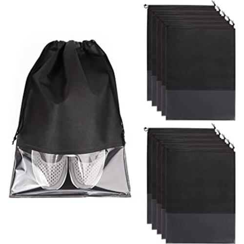 Non-woven Drawstring Clothes Toy Storage Bag Dustproof Shoe Storage Bundle Pocket Luggage Sundries Sort Out Gift Packaging Bag