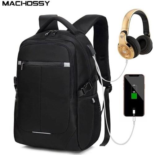 New Fashion Men Backpack Multifunctional Waterproof 15.6 inch Laptop Bag Man USB Charging Travel Bag Large Capacity Backpacks