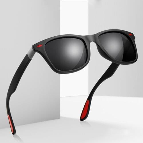 2021 New Brand Design Polarized Sunglasses Men Women Driver Shades Male Vintage Sun Glasses Spuare Mirror Summer UV400 googles