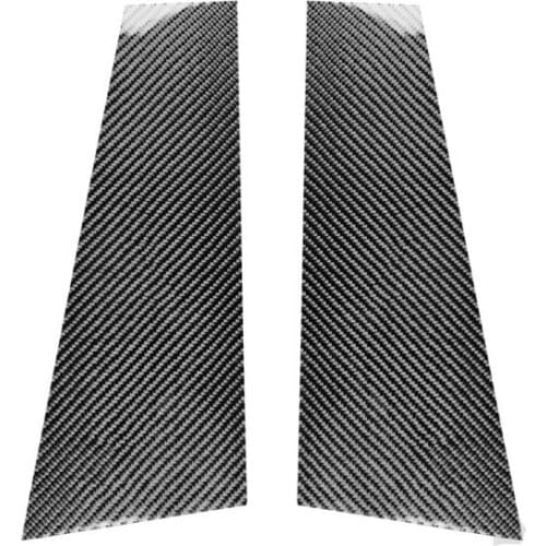 Fit For Mercedes-Benz CLA W117 CLA200/220/250/260/45 carbon fiber B-pillar window trim Interior modification