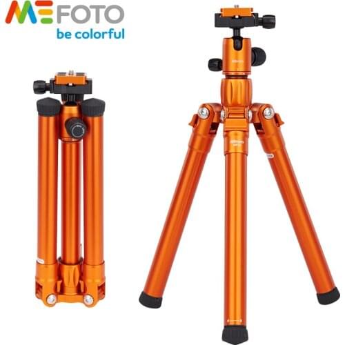 MEFOTO MF15 Portable Light Aluminum Tripod Can Turn to Selfie Stick
