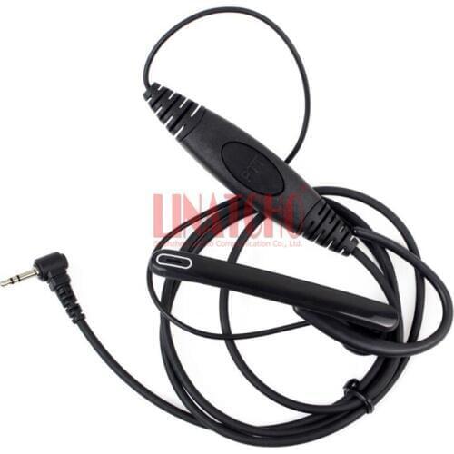 FR50 F60 FV200 FV200R walkie talkie new 1 2.5mm pin ear bar mic hands free ear loop headset