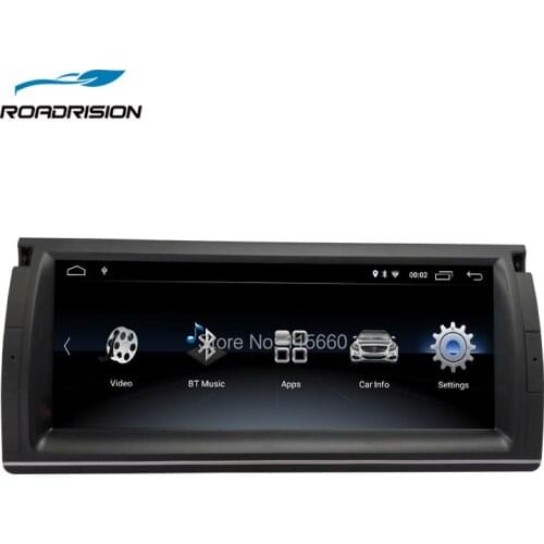 RoadRision 10.25" Android 8.1 Car Multimedia GPS Navigation for BMW E39/X5/M5/E38/E53 with Bluetooth RDS Radio SWC wifi Canbus