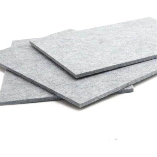Gray DIY Leather Carving Sound Insulation Pad Noise Reduction Felt Pad Insulation Pad High Density Sound Insulation Pad