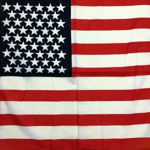 KLV Women Men Headband Turban Bandana Square Cotton Scarf Hip Hop Hair Neck Wrap Scarf New