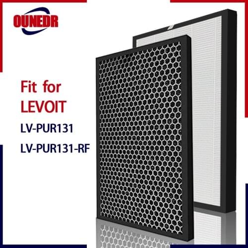 Replacement Air Filter LV-PUR131-RF Fit For Levoit LV-PUR131 LV-PUR131S Air Purifier HEPA Carbon Filter Air Cleaner Parts