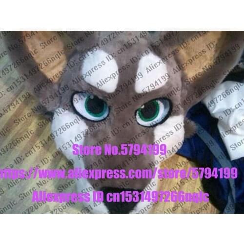Customized Available REAL PHOTO dx0128 head CAT full sets husky dog Suit fursuit Costume fox Party Carnival Gift