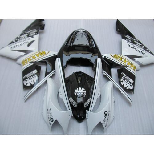 100% new fairings bodywork for Kawasaki ZX10R 2004 2005 NINJA Fairing kit ZX 10R 04 05 white black bodykits YV66