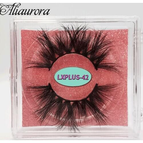 25mm Mink Eyelashes Dramatic Mink Lashes Wholesale 3D Mink Lash Packaging Box False Eyelashes 5D Mink Eyelash Extension Make up