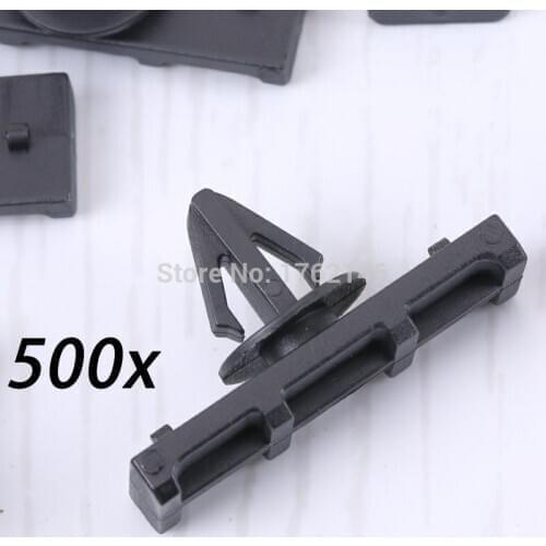 500x Car Fender Flare & Rocker Moulding Rivet Clips 68039280-AA For Jeep Wrangler Unlimited JK 2007 On