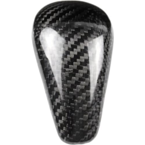 Auto Parts Fit for A7A6 Real Carbon Fiber Gearshift Head Modification Gear Head Handball Interior Accessories Decoration