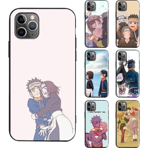Obito and Rin TPU Case For iPhone 12 Pro Max mini X XR XS Max 6S 7 8 Plus SE 2020 11 Pro Max Cover