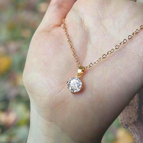 Geometric Zircon Choker Necklaces For Women Girls Bijoux Gold Sliver Color Rhinestone Necklace Fashion Jewelry Christmas Gift