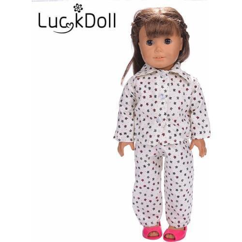 3 colors handmade pajamas For 18inch New - Best gift for children free shipping N542-N544