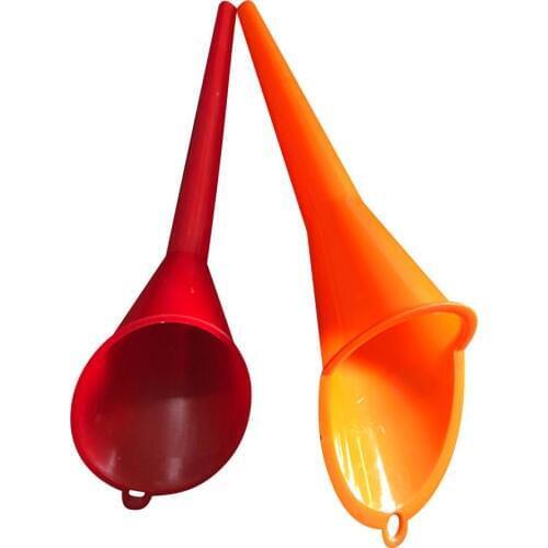 2-color Plastic oil funnel Car Vehicle Motorcycle funnel engine oil Oil Water Fuel Gas Petrol Long Mouth Funnel