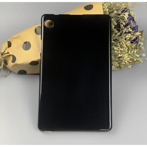 Glass Screen Protector Case For 2020 Huawei MatePad T8 Kobe2-L09 Kobe2-L03 8.0 Inch TPU Soft Cover Slim Translucent Tablet Case