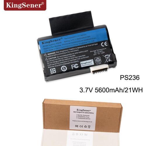 KingSener New Li-ion Battery for Getac PS236,PS336,441820900006, 441849800010, PS236 battery 3.7V 5600mAh Free 2 Years Warranty
