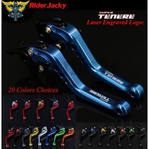RiderJacky CNC Adjustable 14.7cm Short Brake Clutch Levers For Yamaha SUPERTENERE/XT1200ZE 2012-2018 2013 2014 2015 2016 2017
