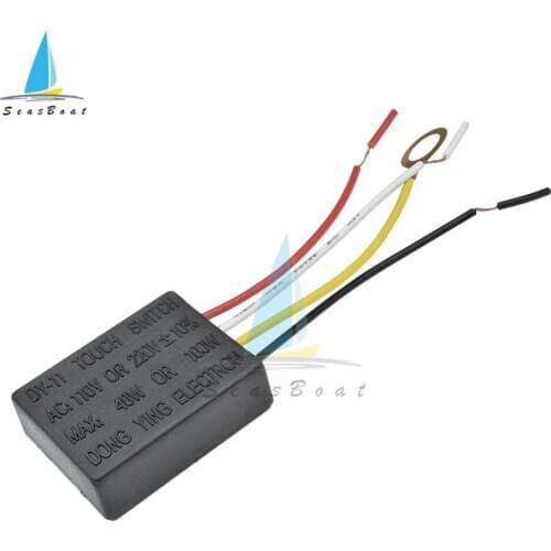 AC 100V 220V 1 Way 3 Way Touch Sensor Switch Desk Light Parts Touch Control Sensor Dimmer For Bulbs Lamp Switch